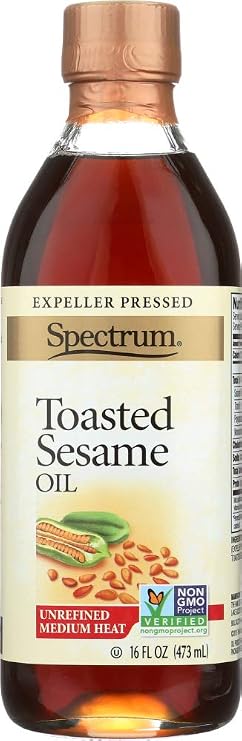 Spectrum Toasted Sesame Oil - 16 Fl Oz