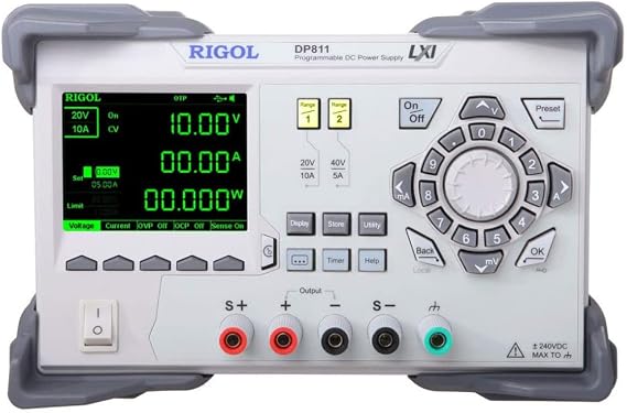 Rigol DP811 200 W Dual Range Single Output Power Supply