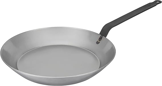 Matfer Bourgeat Black Carbon Steel Frying Pan, 11 5/8"