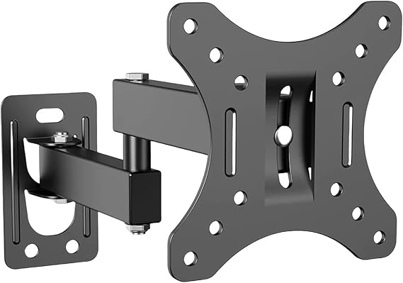 Full Motion TV Wall Mount Brackets,Corner TV Mount for 13-32 Inches TV, Swivel Tilts Articulating Extension Max VESA 100x100mm