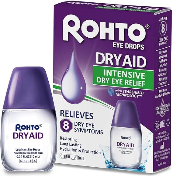 Rohto Dry Aid Does Not Include Protectors