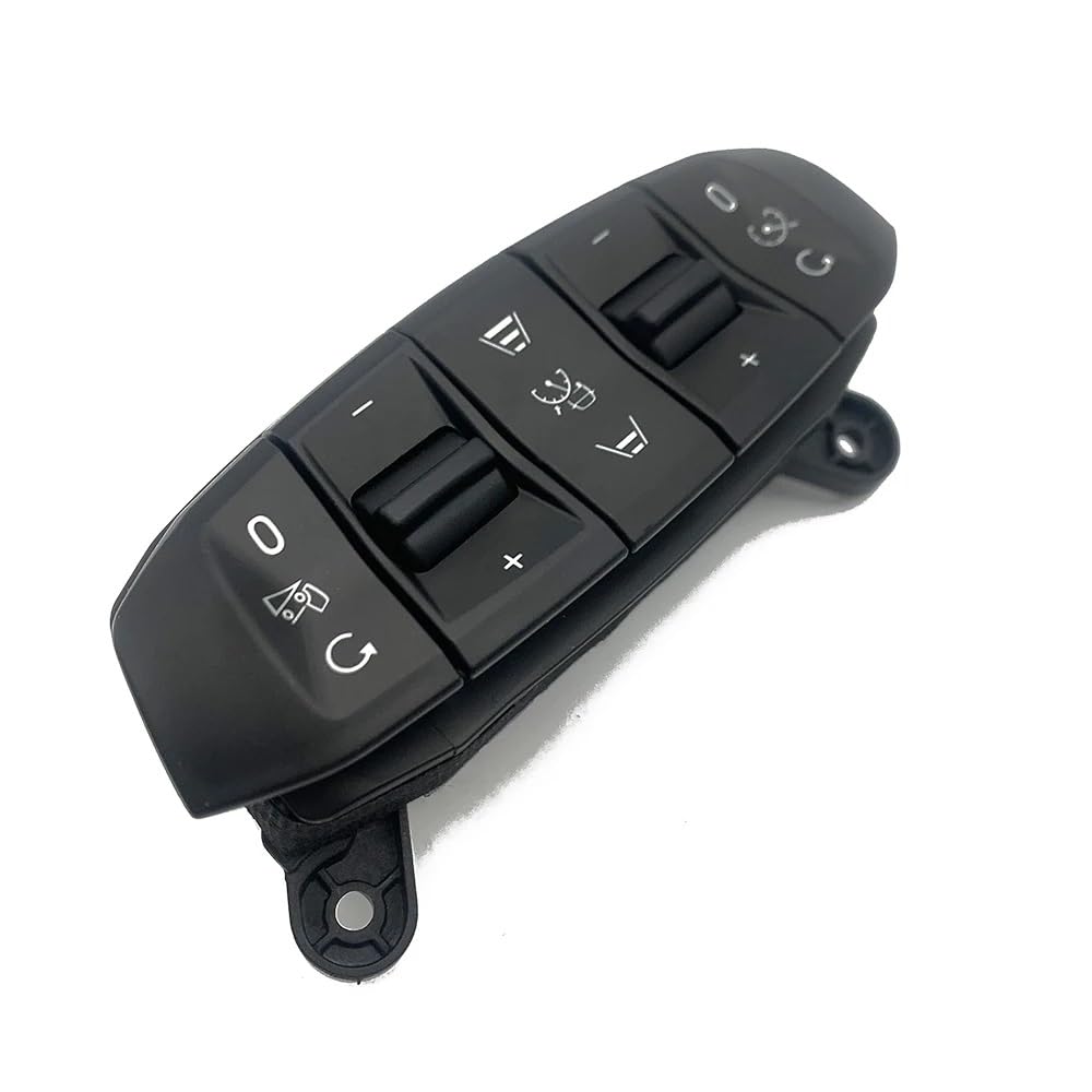 Speed Cruise Control Switch Panel Steering Wheel Button Module Replacement for Scania Truck - Compatible with OE 2545507, 254550710, 75J016 - Direct Fit Cruise Control Switch Assembly