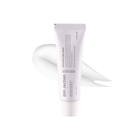 A MAR DA BRI-Jection Cream 1.76 oz Hydrating Cream with Volufiline, Centella Asiatica & Collagen Blend for Soft, Radiant-Looking Skin
