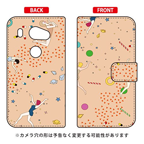 SECOND SKIN Folio Smartphone Case YOKEY “Milky Way”  for ARROWS NX F-02Gdocomo DFJ02G-IJTC-401-LJA6