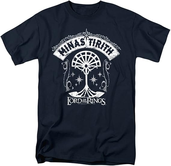 Lord of The Rings Realms Collection Unisex Adult T Shirt Collection