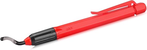 HAUTMEC Deburring Tool with Swivelling Blades,Copper Pipe Deburring Tool 3D Printing for Metal, Resin, Copper, PVC Pipes and Aluminum