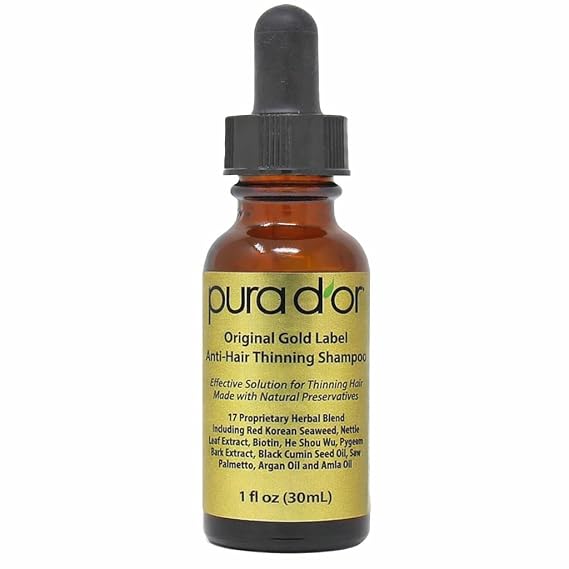 PURA D'OR MOUNTAIN TOP Orangic Argan Oil, 1 oz (Packaging may vary) | Gold label Shampoo