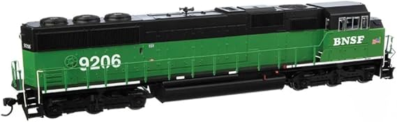 Walthers Mainline 910-20316 HO Scale EMD SD60M with 3-Piece Windshield - ESU(R) Sound & DCC - Burlington Northern Santa Fe #9206