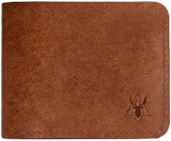 Hakiki Deri Erkek Cüzdan – Klasik Bifold Model - Taba&Mor