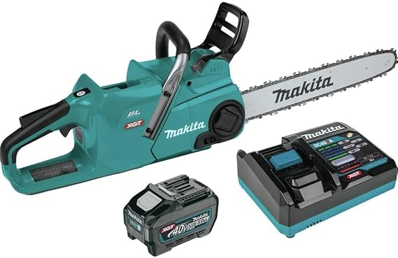 XGT 18 in. 40V MAX BRUSHLESS Electric Cordless Battery Chainsaw KIT 5.0AH