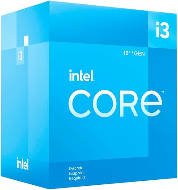 Intel Core i3-12100F 3.30GHz 4 Cores 12MB L3 Cache Socket 1700 Processor