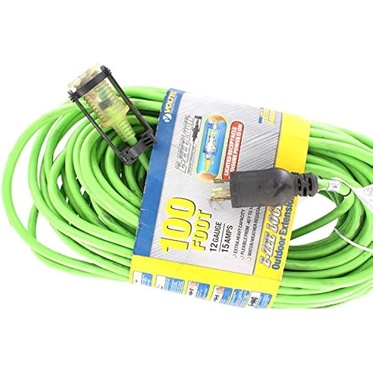 VOLTEC 100 outdoor ext. cord Twist Lock M XUG-F wEZ lock