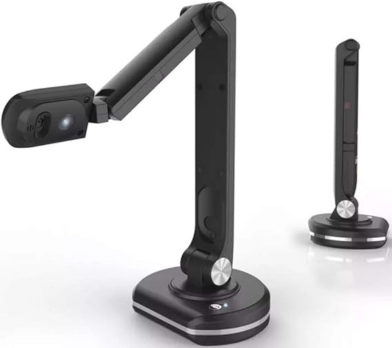 JOYUSING V500S Joy-DocCam Document Camera, 1/4" CMOS Sensor, 8.0 Megapixel Camera, 100x Digital Zoom Function, Built-in Microphone, Autofocus Lens, Flexible Arms, Max Shooting Area 16.53"x11.69"