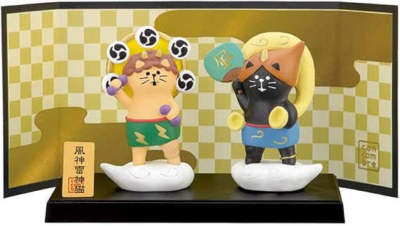 Deco Corporation Concombre ZCB-51421 Fujin Thundercat Screen Set, Size W x D x H: Approx. 8.5 x 7 x H8