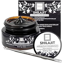 Pure Aftabi Himalayan Shilajit Resin, 400mg High Nutrition, Pure Lab Tested Shilajit with 85+ Trace Minerals & Fulvic Acid, Energy Booster, Stamina & Immune Support for Men & Women, 40 Servings (16g)