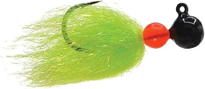Mustad Sink It Series Jig Black-Anadro Green Chartreuse 18oz