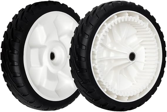 8" Front Drive Wheels Replacement for Toro 119-0311 137-4832 115-2878 Stens 205-360 Tires Fit for Toro 20330 20331 20339 20371 Self Propelled Mower FWD 22" Recycler (Set of 2)