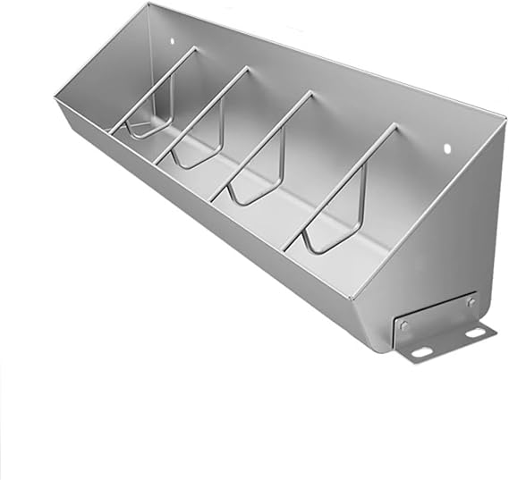 Waterproof Pig Feeders for 5 8 10 Piglet, 3' 4' 6' Hog Feeder Trough/Outside Livestock Pan, Heavy Duty Animals Feeder 2 in 1(5 bit)