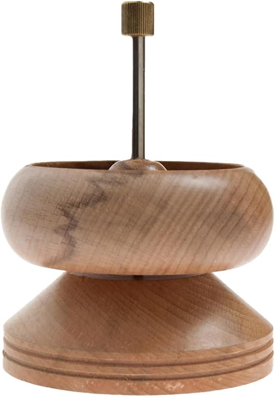 SE Standard Wooden Bead Spinners with Knob - Efficient Crafting Tool for Jewelry Making - JT-BS04