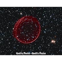 Goods Galore Supernova Giant Red Gas Bubble 8.5x11 Photo Print Space Art Hubble Telescope Super Nova Blast Wave