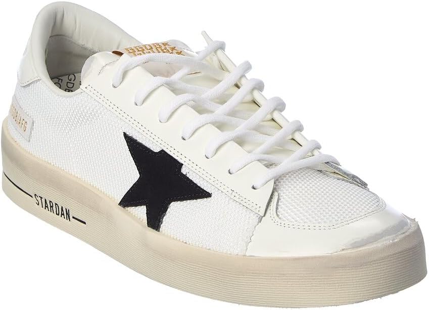 Golden Goose Men Stardan Sneakers White - Black