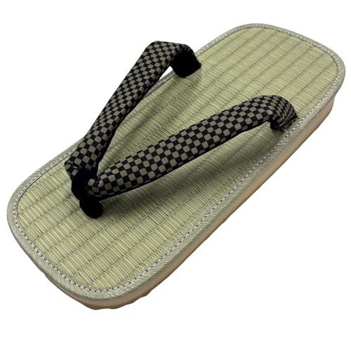 Edoten Japanese Sandal Rush Sponge sole Sandal thong Up to oversize mens