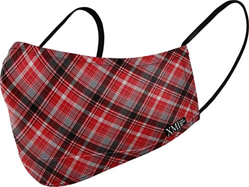 XMI Plaid Printed mask