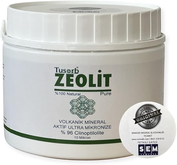 Semedis, Zeolit/klinoptilolit Aktif Ultra Mikronize 10 mikron Toz 300gr 3x300 gr ekonomik paket