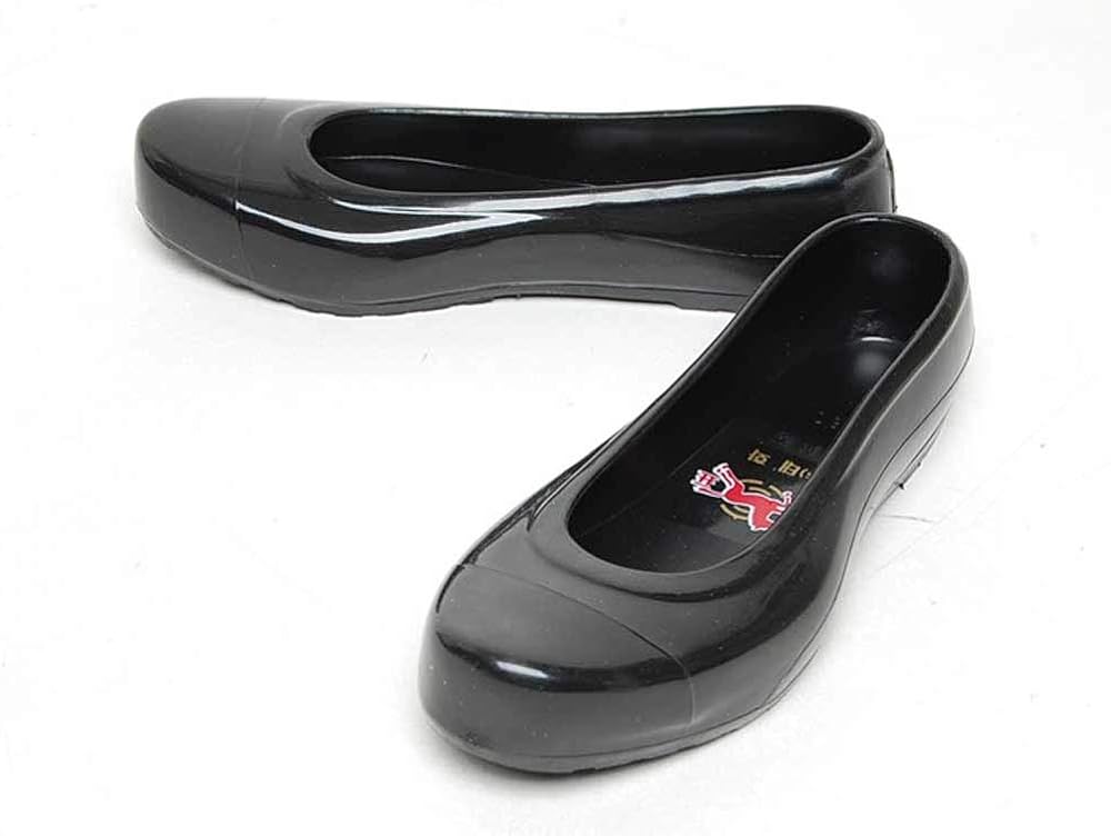 Rubber Shoes for WomanManJunior Korea Traditional Shoes GOMUSIN Buddhist Black Color