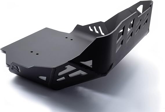AltRider Skid Plate Compatible with Honda CRF1100L Africa Twin/Adventure Sports - Full Aluminum Protection - Smooth Bottom for Ground Clearance - Easy Oil Access - Black