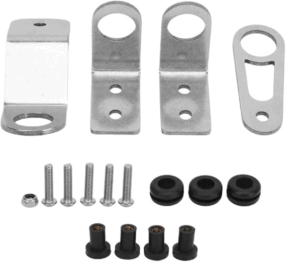 Radiator Mounting Bracket Kit Compatible With Civic EG DC2 EK K-Swap