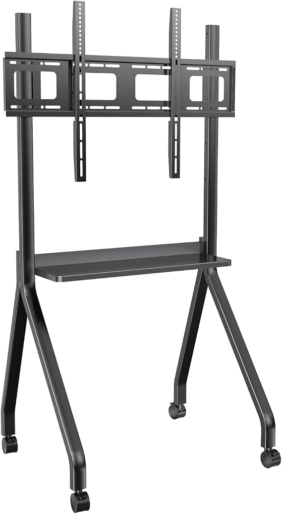 MWE Smart Board Stand,Electronic Interactive White Board with 4K Touchscreen Display Built in UHD Camera Open App Ecosystem Digital Whiteboard for Business Office Classroom Home (for 55-65'')