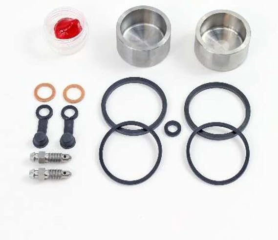 Brake Caliper Seal & Stainless Steel Piston Kit for Kawasaki & Suzuki Rear