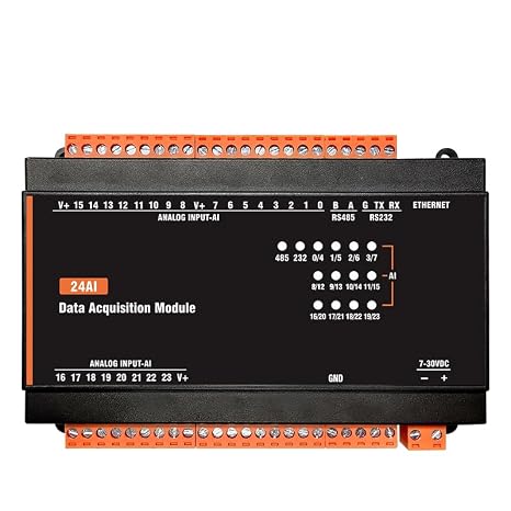MB308Z(II)-S 24AI 4-20mA Analog Input 24bit Precision Modbus Rtu