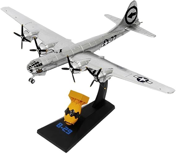 American B-29 Fighter Model Toy Diecast Airplanes Toys Collection Alloy Military Aircraft Home Decor Ornaments Airplane Model Collectables Home Decor Ornaments