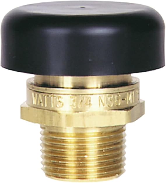 Watts 3/4" Lead-Free Brass Vacuum Relief Valve Male NPT Water Heater Tank