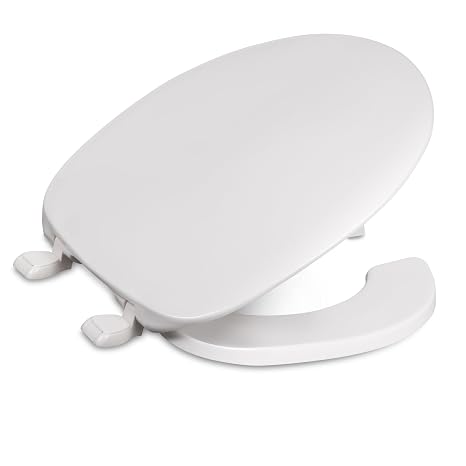 Centoco Round Toilet Seat, Residential/Light Weight Commercial, White