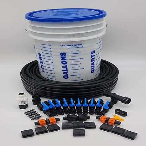 Beginner Garden Irrigation Bucket Drip Tape Kit A-BV-B Irrigation-Mart We SAVVY Irrigation