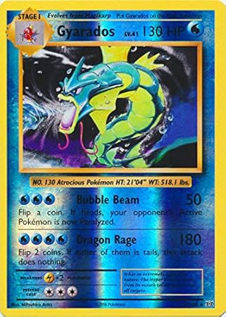 Pokemon - Gyarados 34/108 - XY Evolutions - Reverse Holo