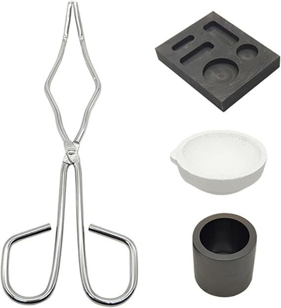 gifyym Gold Melting Kit 4 Pieces Reusable Non Slip Handle