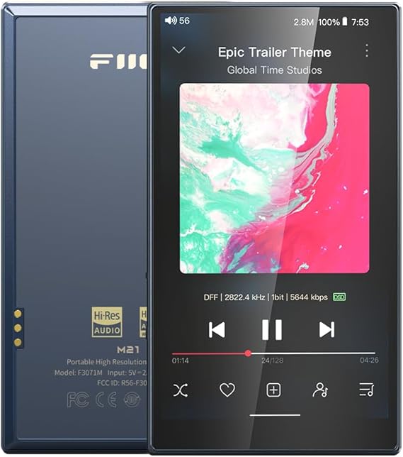 FiiO M21 Digital Audio Player (Blue)