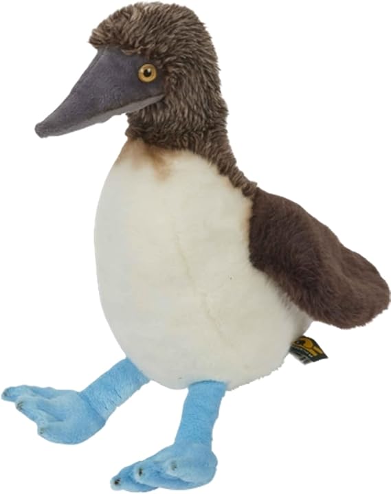 Ravensden Soft Toy Plush Blue Footed Booby, 28cm