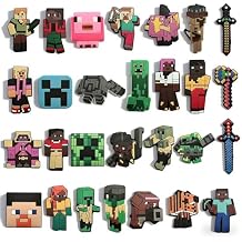 40Pcs Pixel Shoes Charms Decoration, Game Themed Shoe Charms, Clog Accessories for Teens Adults, Great Party Favor and Holiday Gift