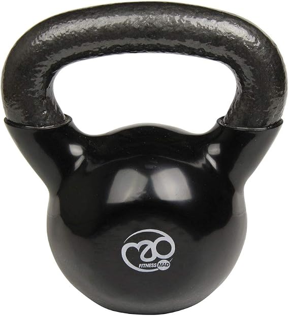 JPL New Fitness Gym Strength Training Fitness-Mad Vinyl Covered Kettlebells
