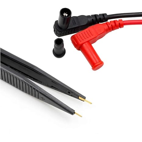 WellHise WL0010 SMD Probe Clamped SMD Probe Smd Test Probe Resistance Capacity Coil Diode Multimeter Probe Tweezers Probe