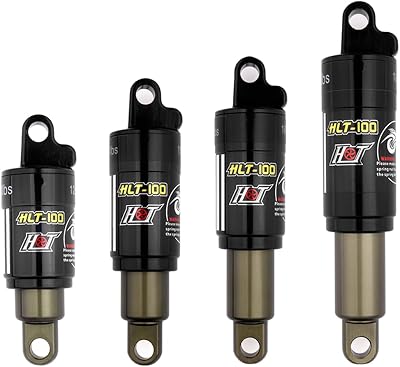 Inkesky Bike Rear Shocks with Coil Spring, Suspension Absorber for Mountain BikeMTBeBike 150mmx550lbs