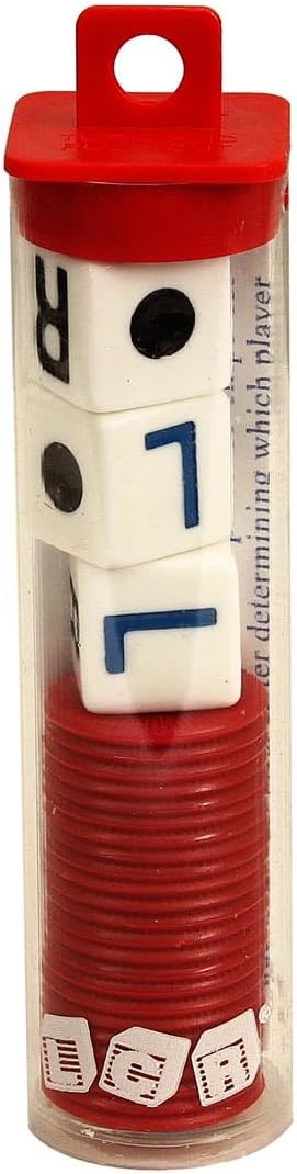 LCR Family Game (Colors May Vary) - One Game