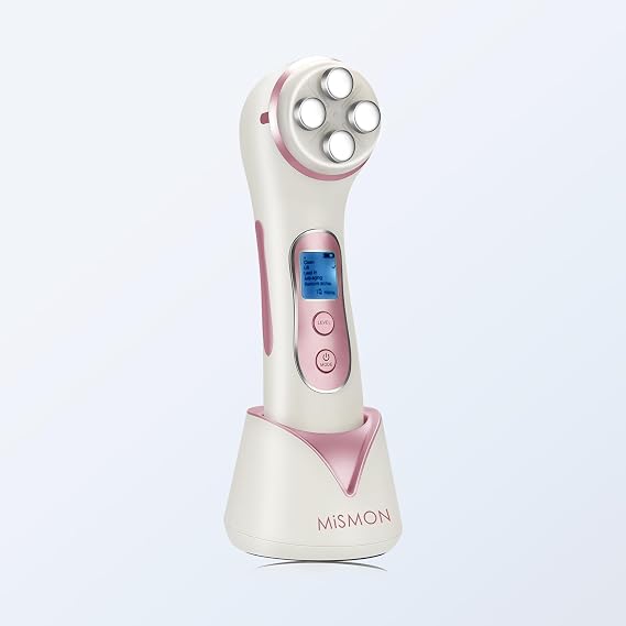 High Frequency Facial Machine Light Theraphy Micro-Current Device, 5 in 1 Multifunctional Facial Massager for Face