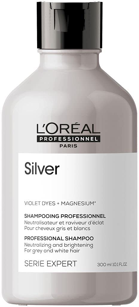 L'Oreal Professional AD1183 Serie Expert Silver Shampoo for Unisex, 10.1 Ounce