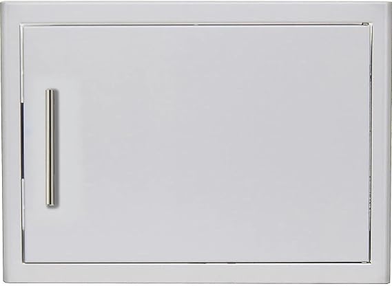 Blaze 28-Inch Stainless Steel Single Access Door - Horizontal - BLZ-SH-2417-R-SC